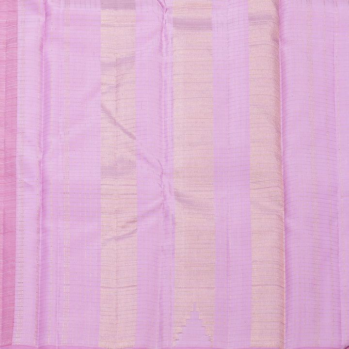 Hayagrivas Handloom Rani Pink Kanjivaram Silk Saree KBF531F1-1