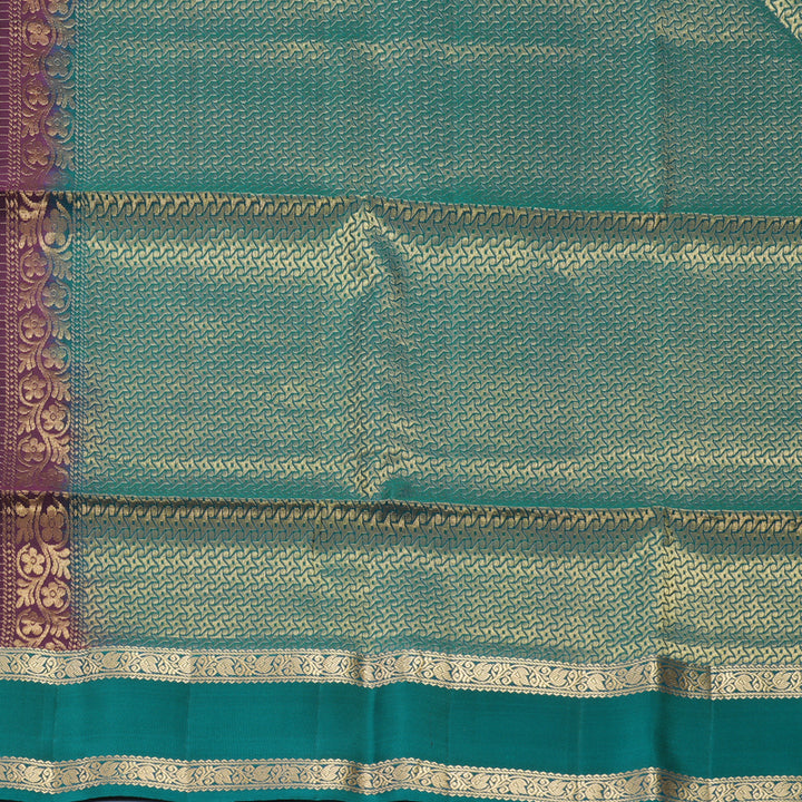 Hayagrivas Nagapazham Handloom Soft Silk Saree KBF532G3-2