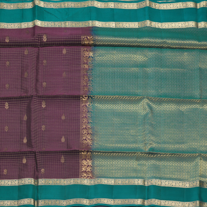 Hayagrivas Nagapazham Handloom Soft Silk Saree KBF532G3-2