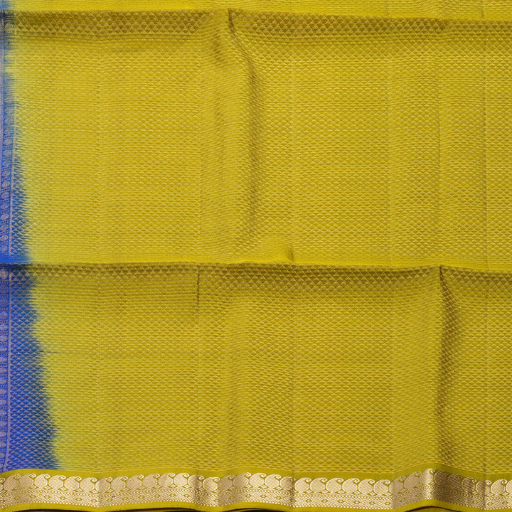 Hayagrivas Royal Blue Handloom Soft Silk Saree KBF532G4-31
