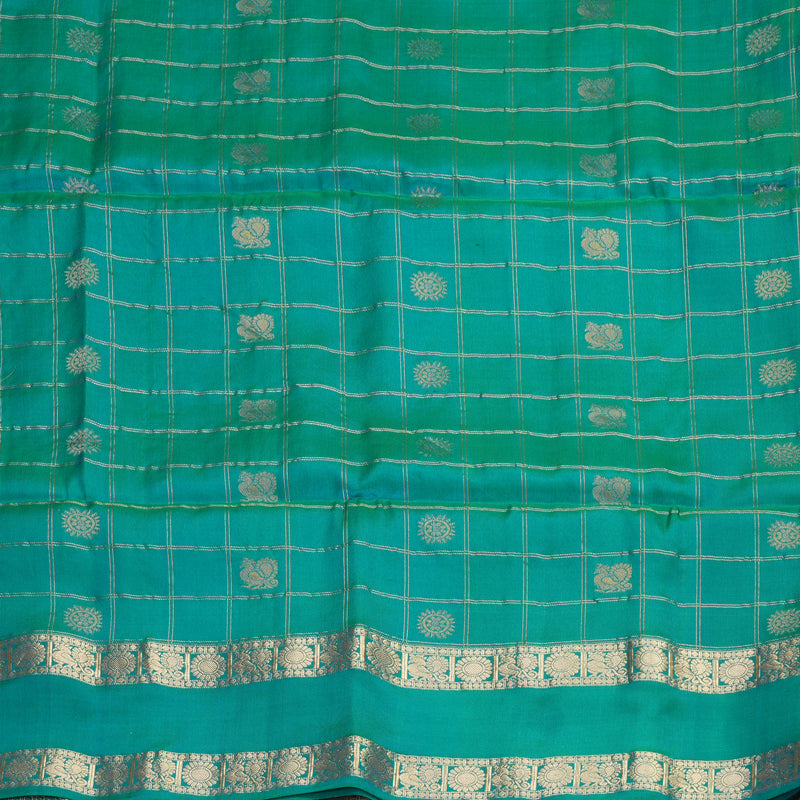 Hayagrivas Purple Handloom Soft Silk Saree KBF533G6-4