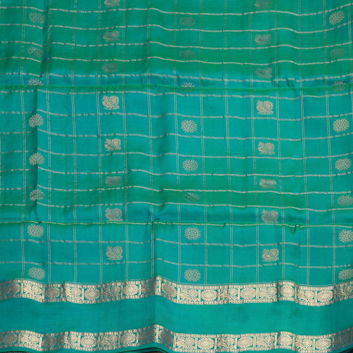 Hayagrivas Purple Handloom Soft Silk Saree KBF533G6-4