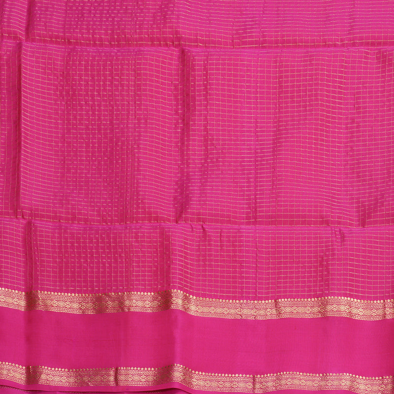 Hayagrivas Parrot Green Handloom Soft Silk Saree KBF533G7-3