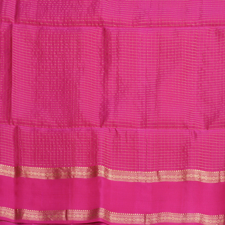 Hayagrivas Parrot Green Handloom Soft Silk Saree KBF533G7-3