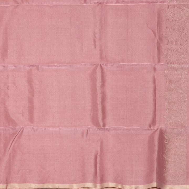 Hayagrivas Onion Pink Handloom Tissue Soft Silk Saree KBF534G22-2