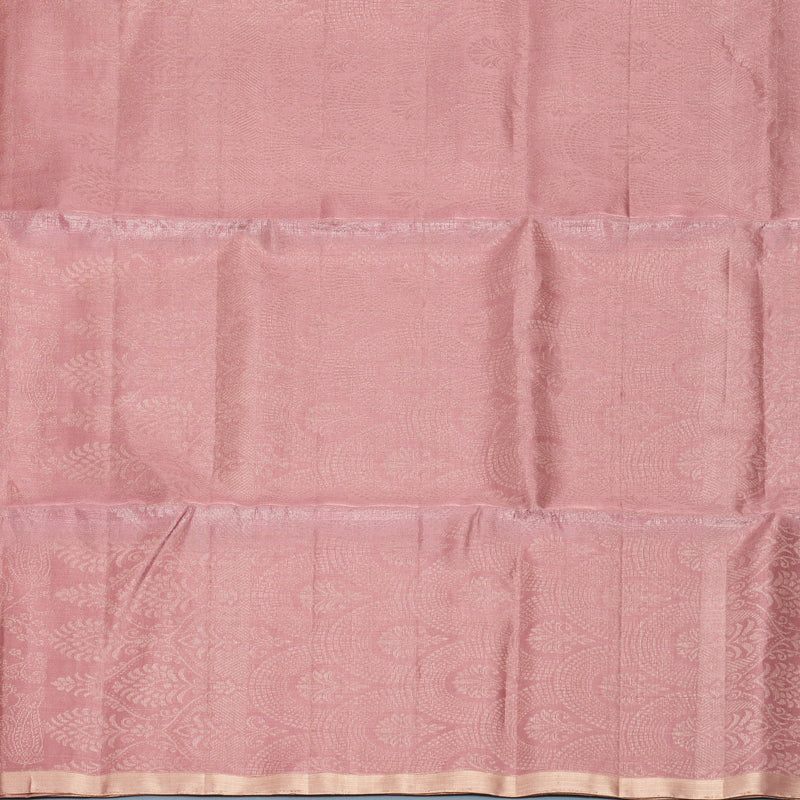 Hayagrivas Onion Pink Handloom Tissue Soft Silk Saree KBF534G22-2