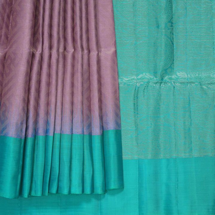 Hayagrivas Lavender Handloom Soft Silk Saree KBF534G3-1