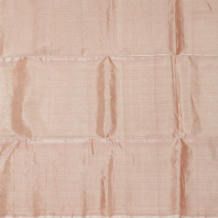 Hayagrivas Mild Peach Handloom Tissue Soft Silk Saree KBF535G1-10