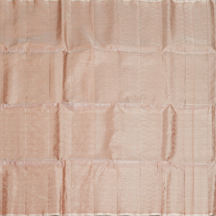 Hayagrivas Mild Peach Handloom Tissue Soft Silk Saree KBF535G1-10