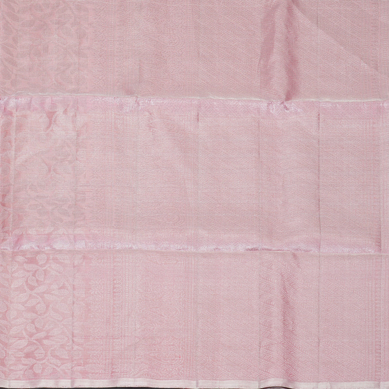 Hayagrivas Baby Pink Handloom Soft Silk Saree KBF535G1-4