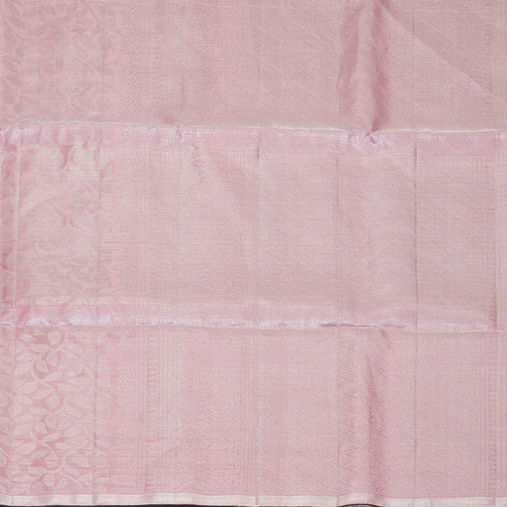 Hayagrivas Baby Pink Handloom Soft Silk Saree KBF535G1-4