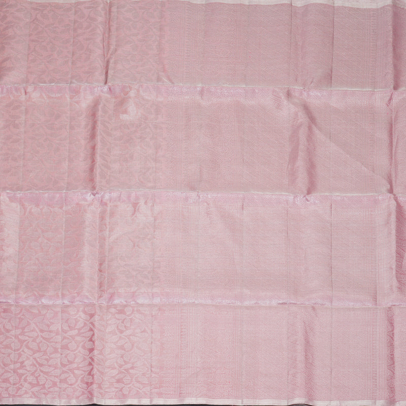 Hayagrivas Baby Pink Handloom Soft Silk Saree KBF535G1-4