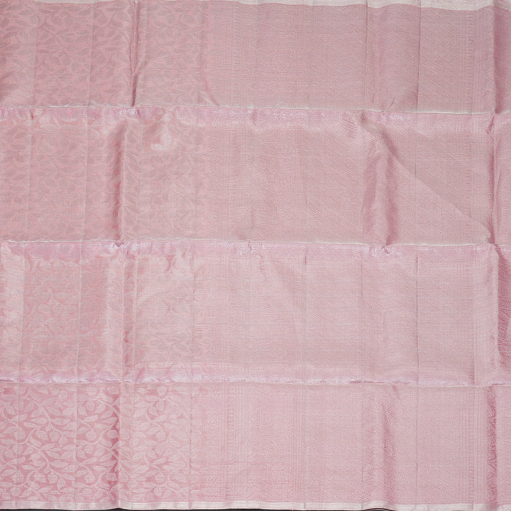 Hayagrivas Baby Pink Handloom Soft Silk Saree KBF535G1-4