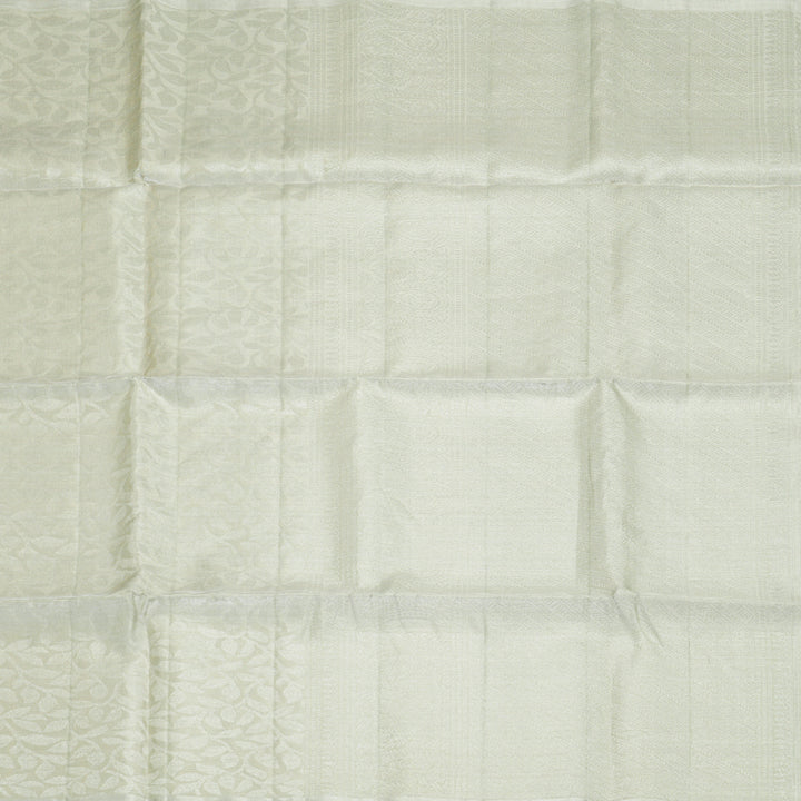 Hayagrivas Cream Handloom Tissue Soft Silk Saree KBF535G1-5