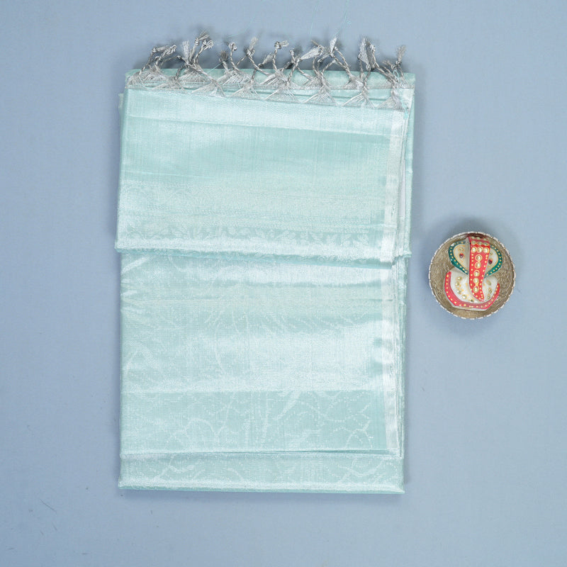 Hayagrivas Powder Blue Handloom Tissue Soft Silk Saree KBF535G1-8