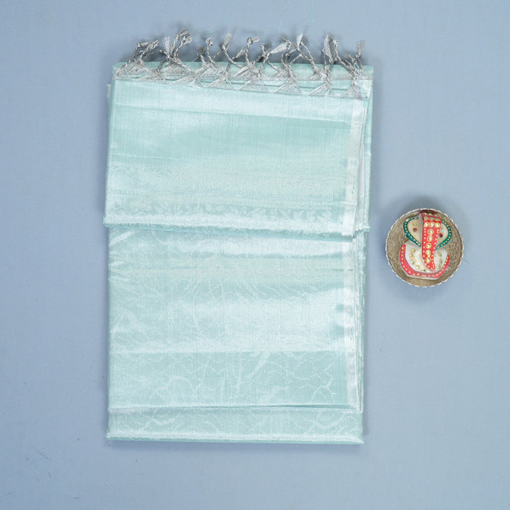Hayagrivas Powder Blue Handloom Tissue Soft Silk Saree KBF535G1-8
