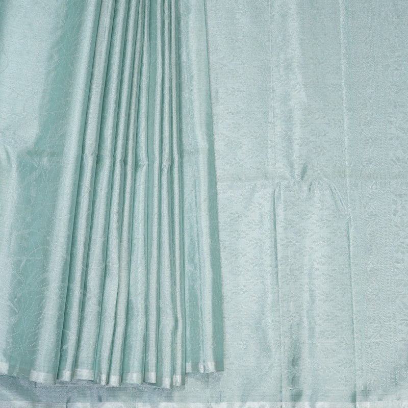 Hayagrivas Powder Blue Handloom Tissue Soft Silk Saree KBF535G1-8