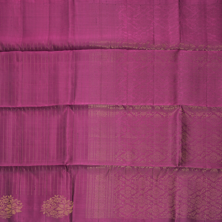 Hayagrivas Purple Handloom Soft Silk Saree KBF535G2-5