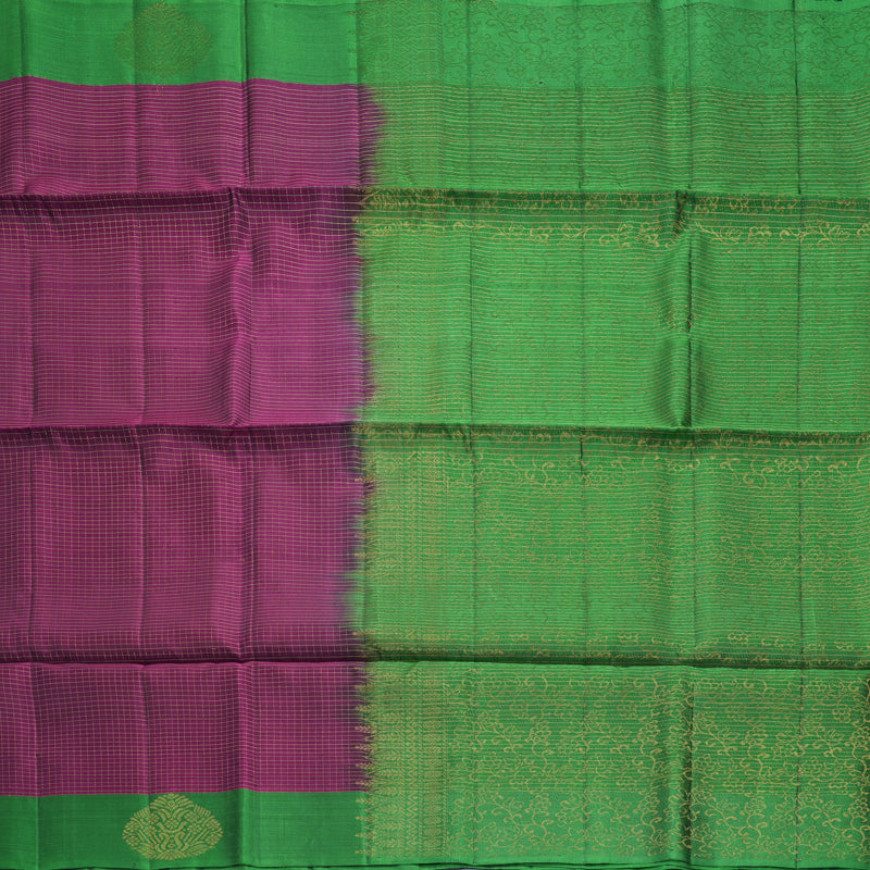 Hayagrivas Wine Purple Handloom Soft Silk Saree KBF535G3-7