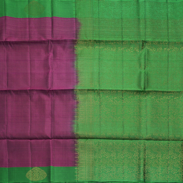 Hayagrivas Wine Purple Handloom Soft Silk Saree KBF535G3-7