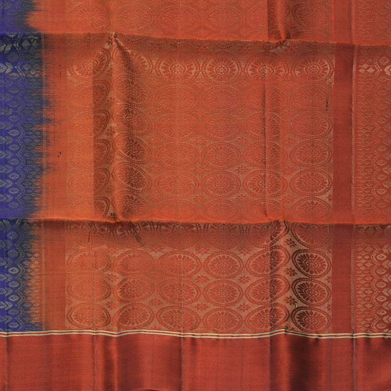 Hayagrivas Purple Handloom Soft Silk Saree KBF535G4-14