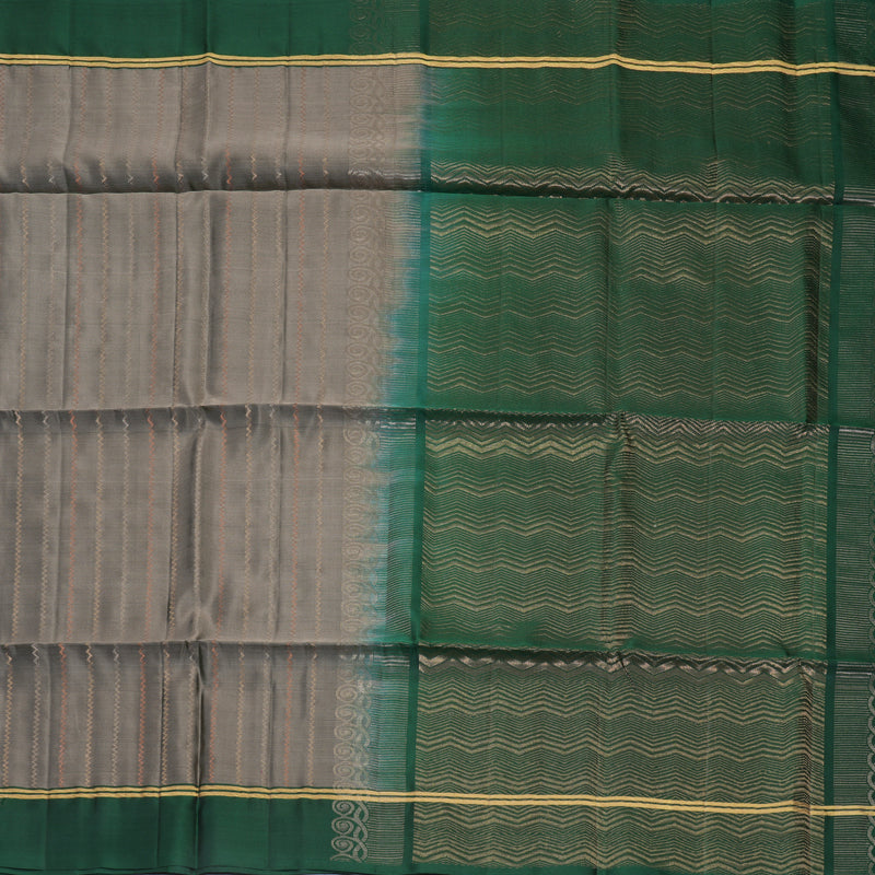 Hayagrivas Elephant Grey Handloom Soft Silk Saree KBF535G4-3
