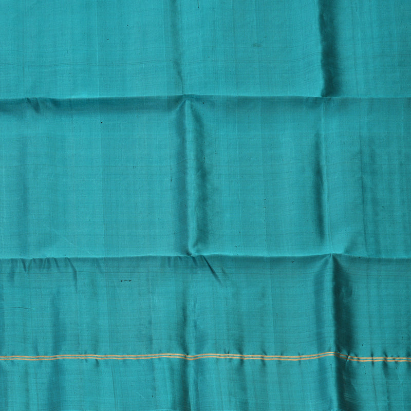 Hayagrivas Sky Blue Handloom Soft Silk Saree KBF535G4-4