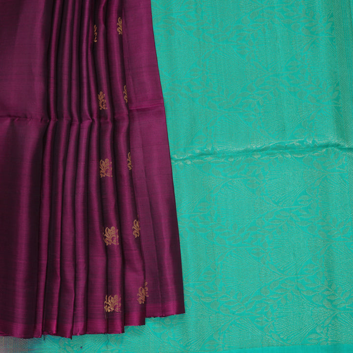 Hayagrivas Purple Handloom Soft Silk Saree KBF535G7-12