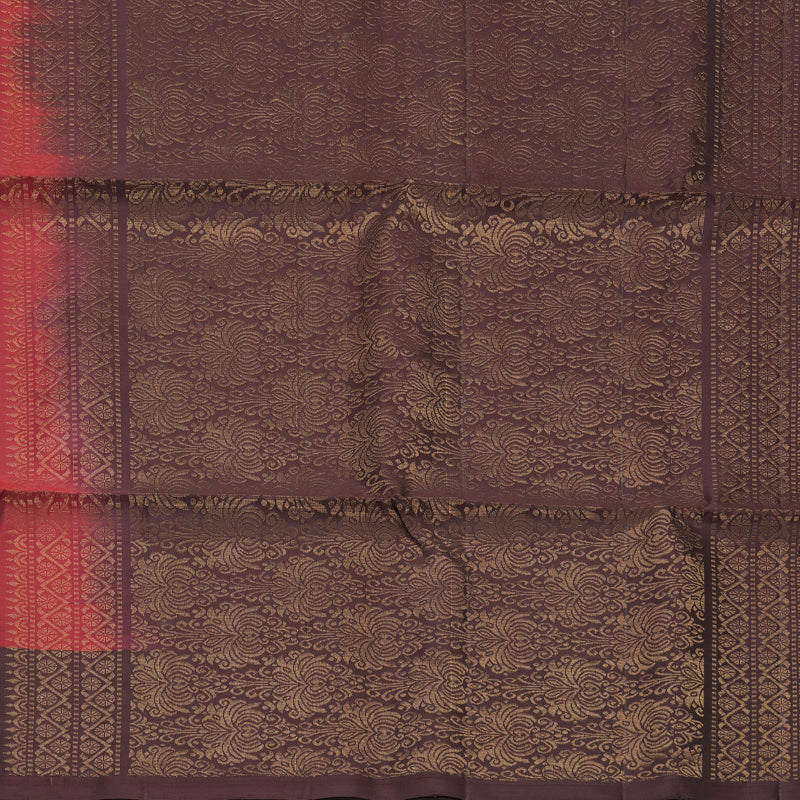 Hayagrivas Maroon Handloom Soft Silk Saree KBF535G7-37
