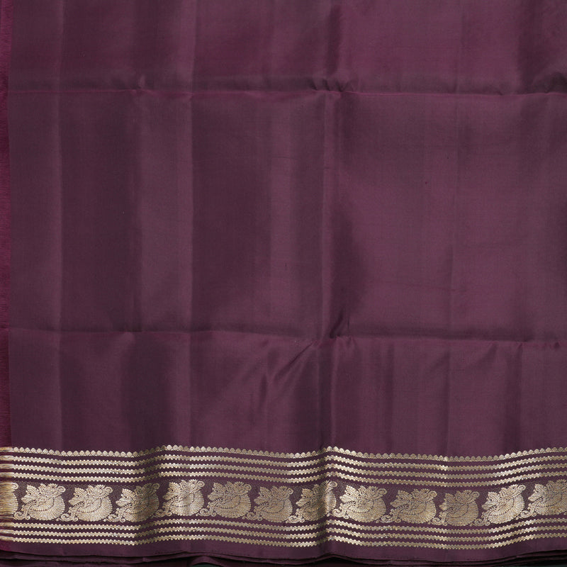 Hayagrivas Honey Mustard Handloom Soft Silk Saree KBF536G1-6