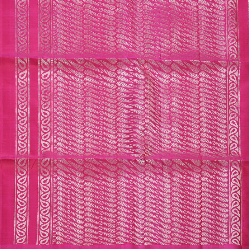 Hayagrivas Pink Handloom Soft Silk Saree KBF536G1-7