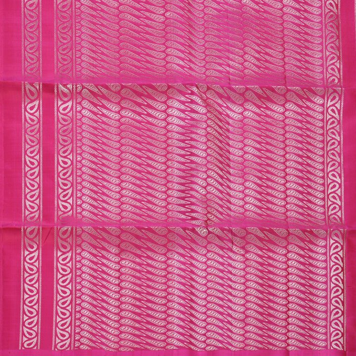 Hayagrivas Pink Handloom Soft Silk Saree KBF536G1-7