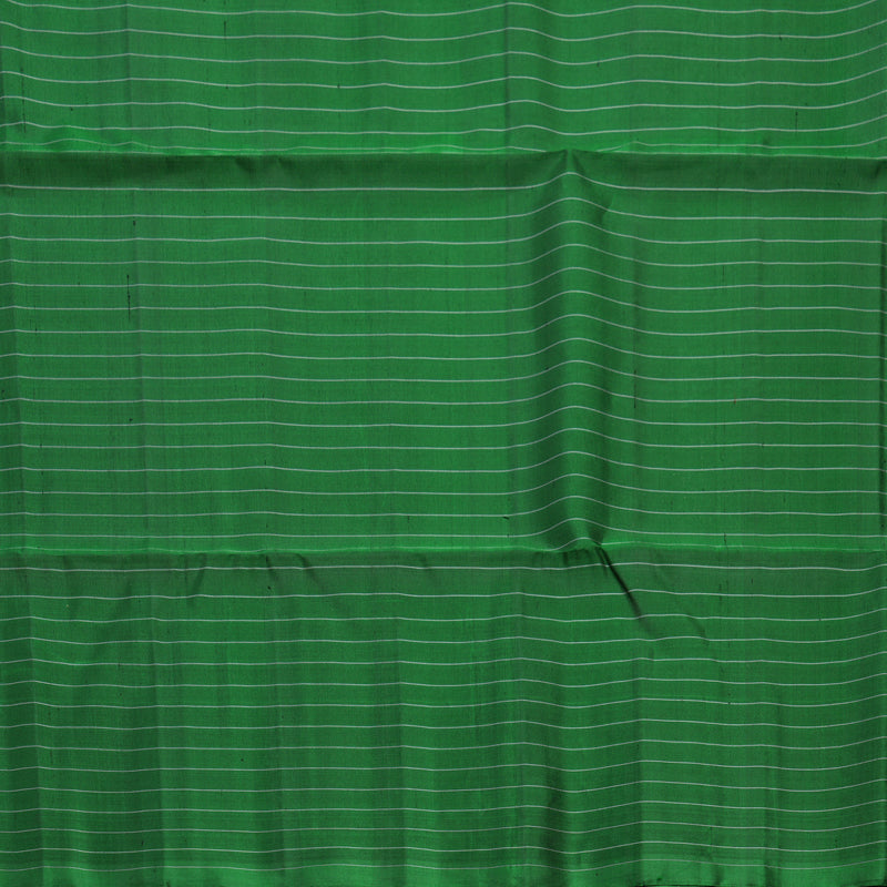 Hayagrivas Green Handloom Soft Silk Saree KBF536G2-22