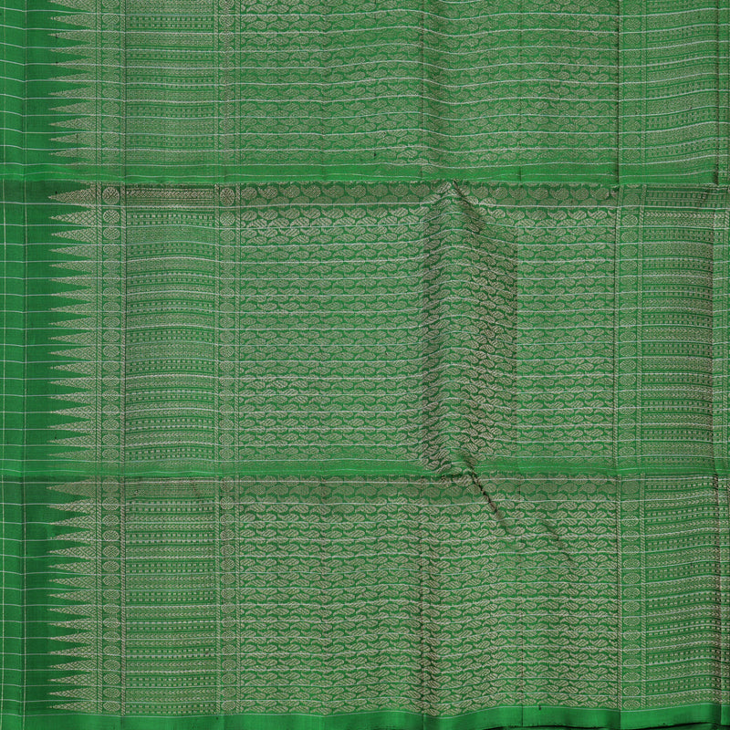 Hayagrivas Green Handloom Soft Silk Saree KBF536G2-22