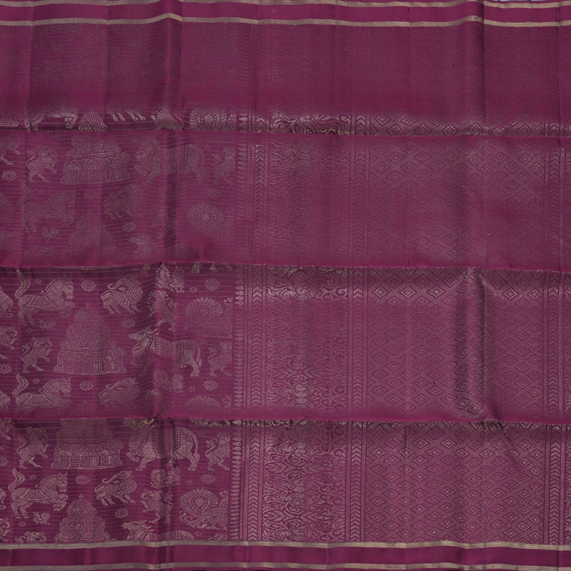 Hayagrivas Purple Handloom Soft Silk Saree KBF536G2-23