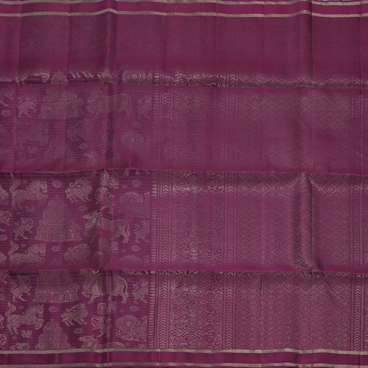 Hayagrivas Purple Handloom Soft Silk Saree KBF536G2-23