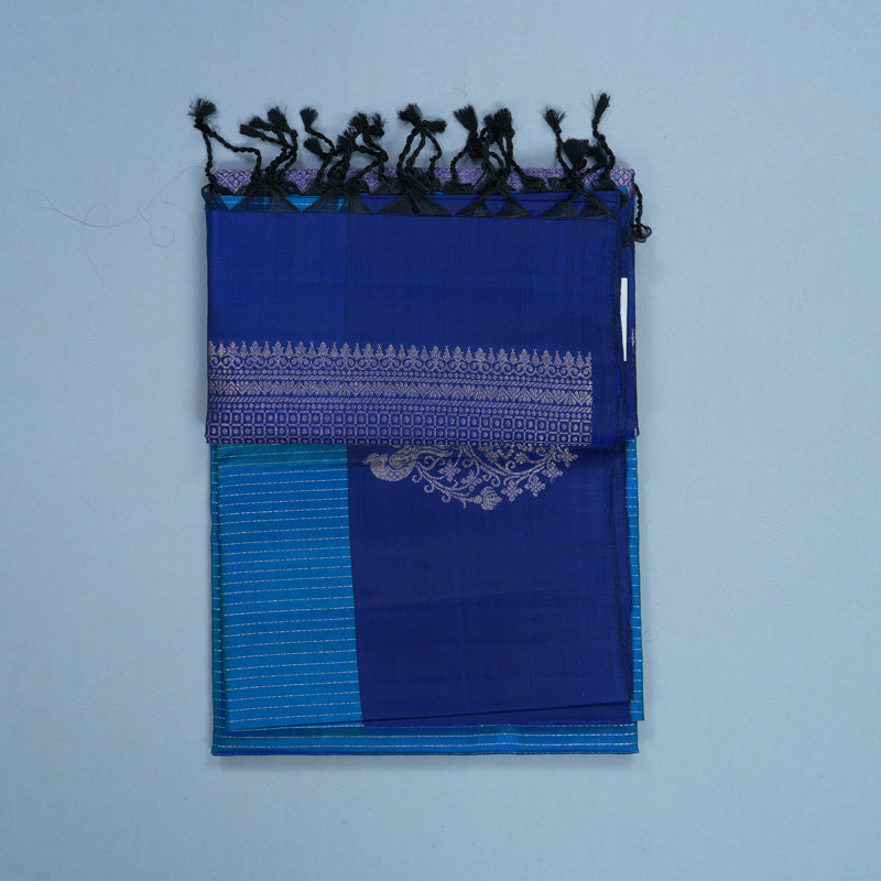 Hayagrivas Mayilkazhuthu Handloom Soft Silk Saree KBF536G2-29