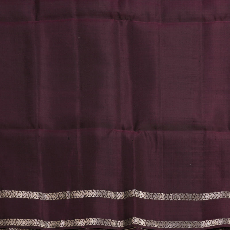 Hayagrivas Deep Wine Handloom Soft Silk Saree KBF536G3-10