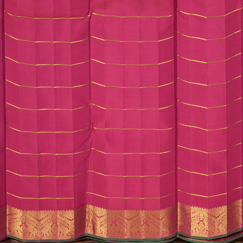Hayagrivas Handloom Vadamalli Purple Kanjivaram Silk Saree KBF537G5-1