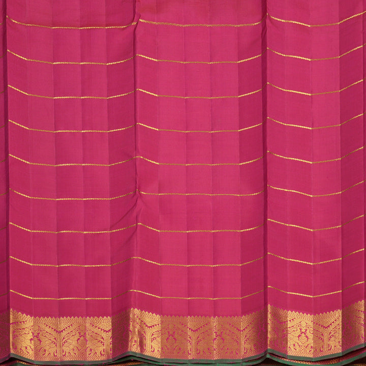 Hayagrivas Handloom Vadamalli Purple Kanjivaram Silk Saree KBF537G5-1