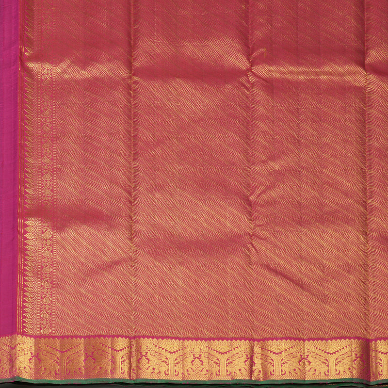 Hayagrivas Handloom Vadamalli Purple Kanjivaram Silk Saree KBF537G5-1