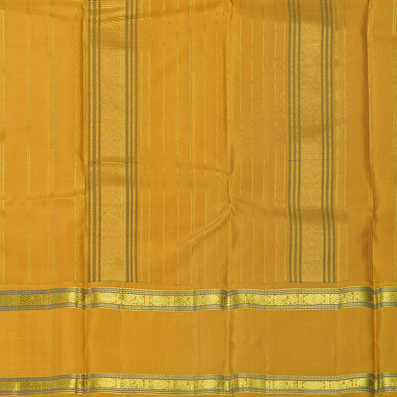 Hayagrivas Handloom Deep Jamun Kanjivaram Silk Saree with Mustard Yellow Border KBF538G2-1
