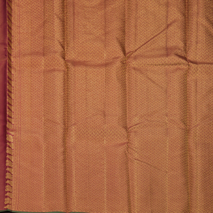 Hayagrivas Handloom Maroon Kanjivaram Silk Saree KBF542G11-2