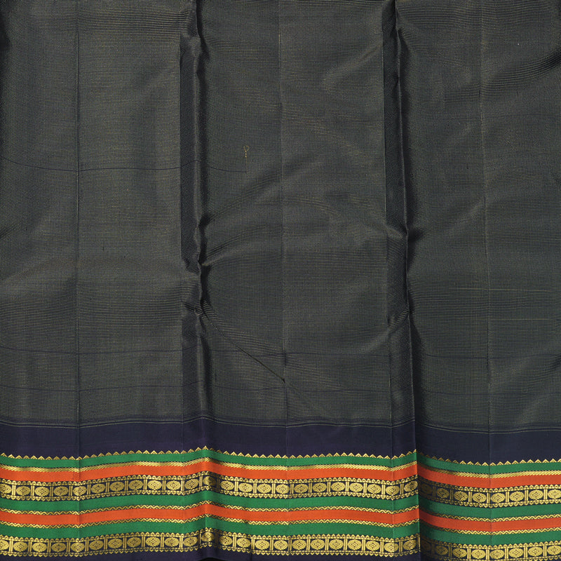 Hayagrivas Handloom Bright Pink Kanjivaram Silk Saree with Deep Wine Border KBF542G8-1