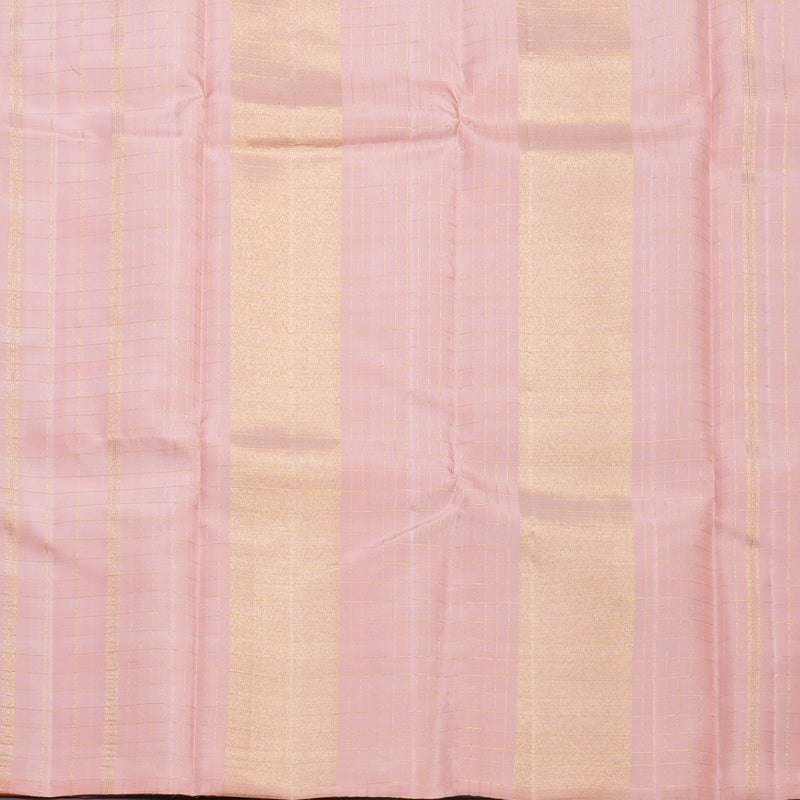 Hayagrivas Handloom Multicolour Checks Kanjivaram Silk Saree KBF543G1-1