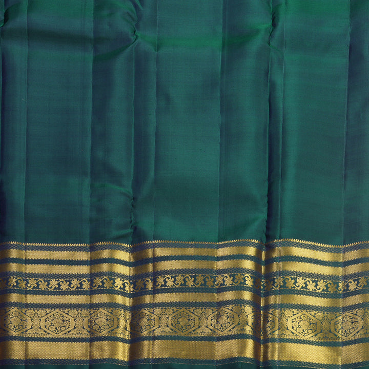 Hayagrivas Handloom Red Kanjivaram Silk Saree KBF545G1-3