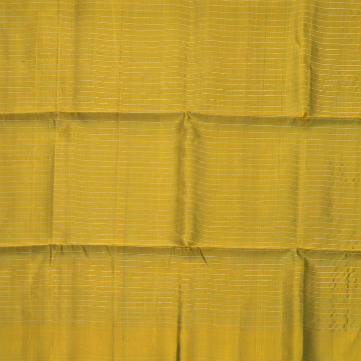 Hayagrivas Sea Green Handloom Soft Silk Saree KBF547G1-32