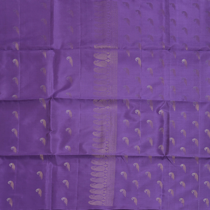 Hayagrivas Lavender Handloom Soft Silk Saree KBF553G12-1