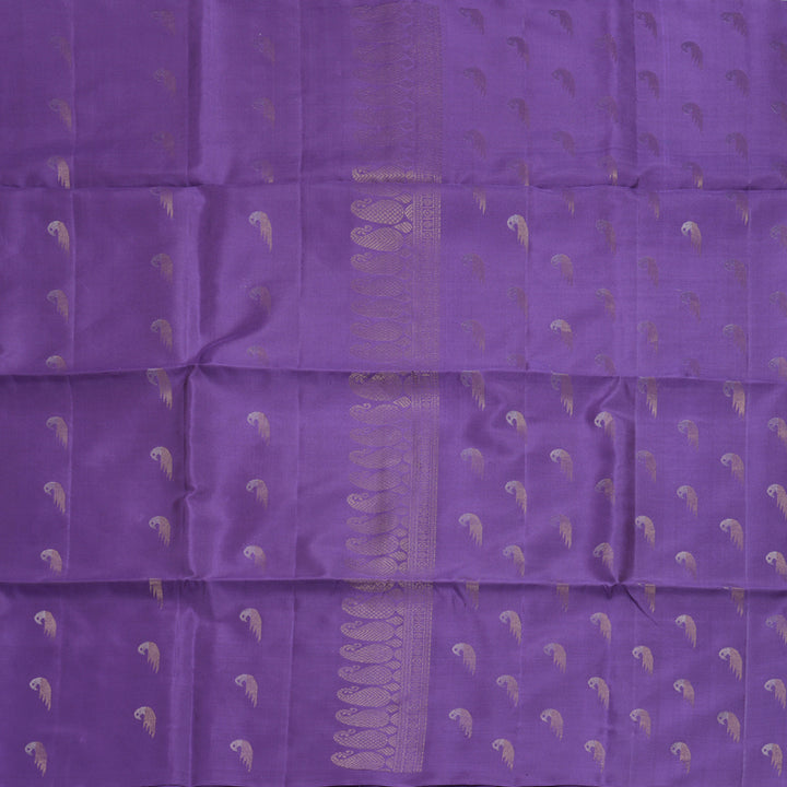 Hayagrivas Lavender Handloom Soft Silk Saree KBF553G12-1