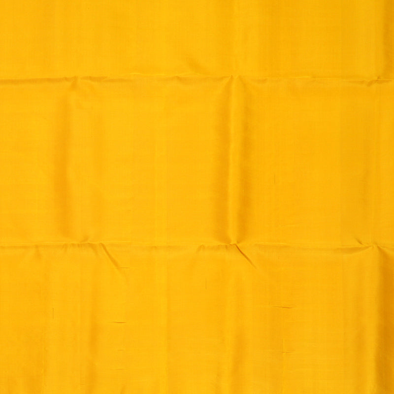 Hayagrivas Mustard Yellow Handloom Soft Silk Saree KBF553G7-2